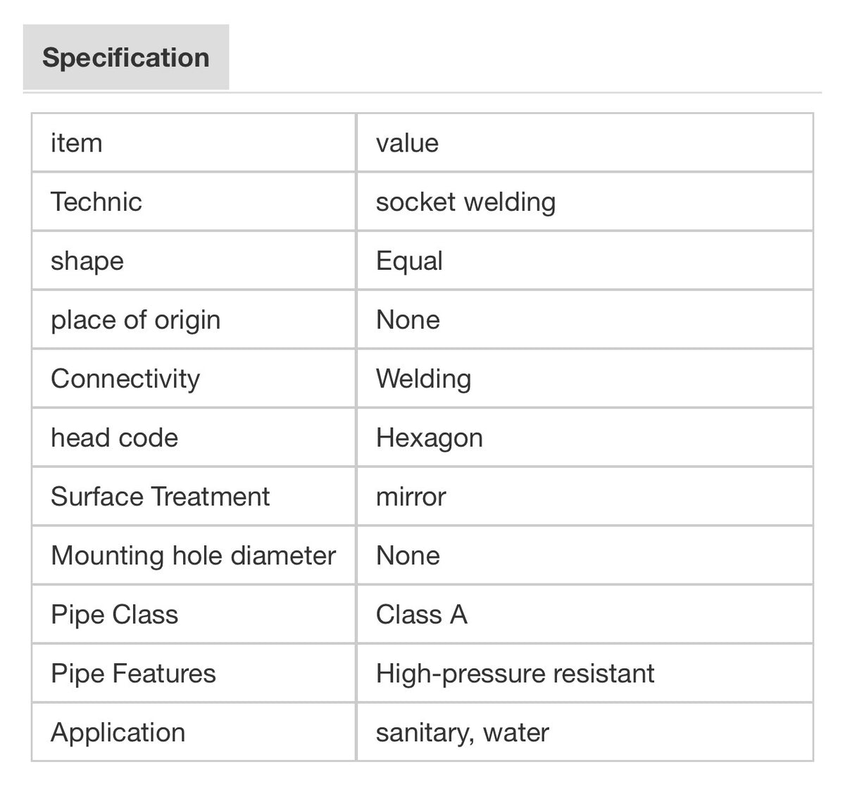 304 Stainless Steel Socket Welding Tee Thin Wall Equal Diameter Sanitary Water Pipe Class Mirror Surface High-Pressure Plumbing